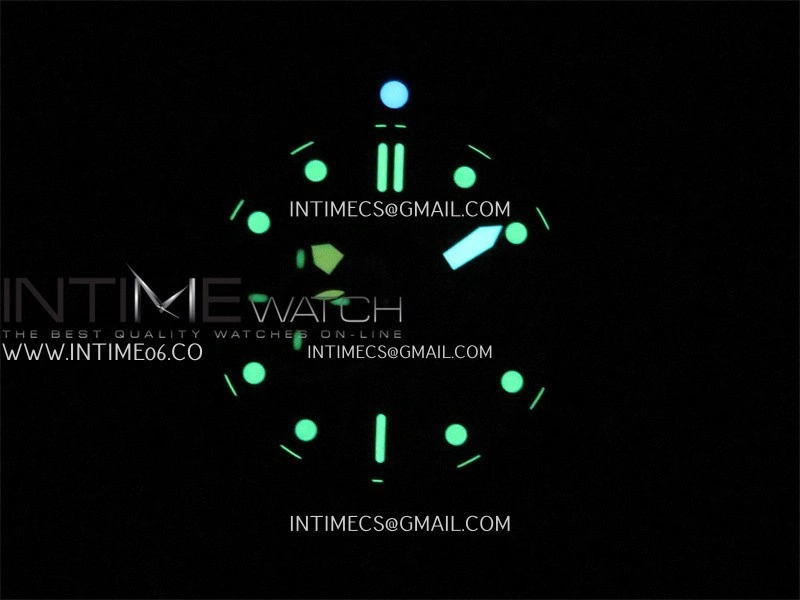 PAM1669 Carbotech 47mm VSF 1:1 Best Edition Ombre Black Dial Blue Markers On Camouflage Strap P.900 Clone
